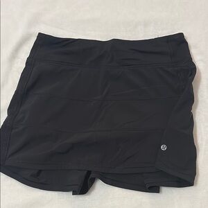 Lululemon athletica Women's Black Skort